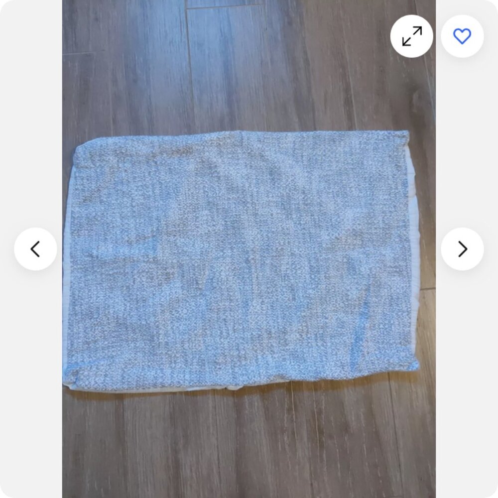 west elm gray tweed weave standard pillow sham 18x24